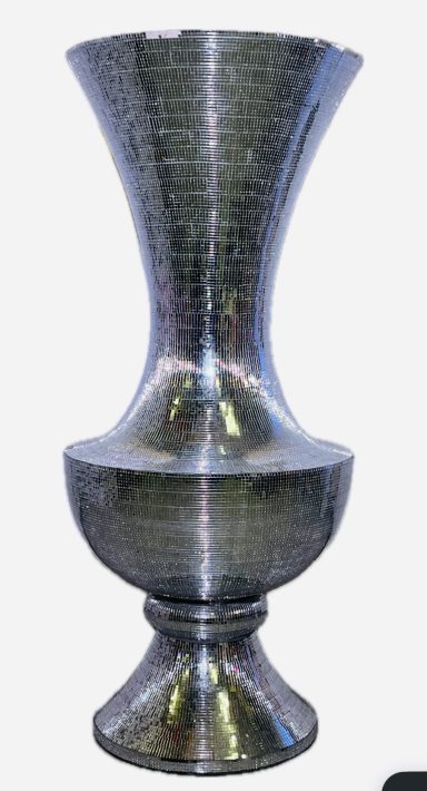 Vase Glitzer Disko