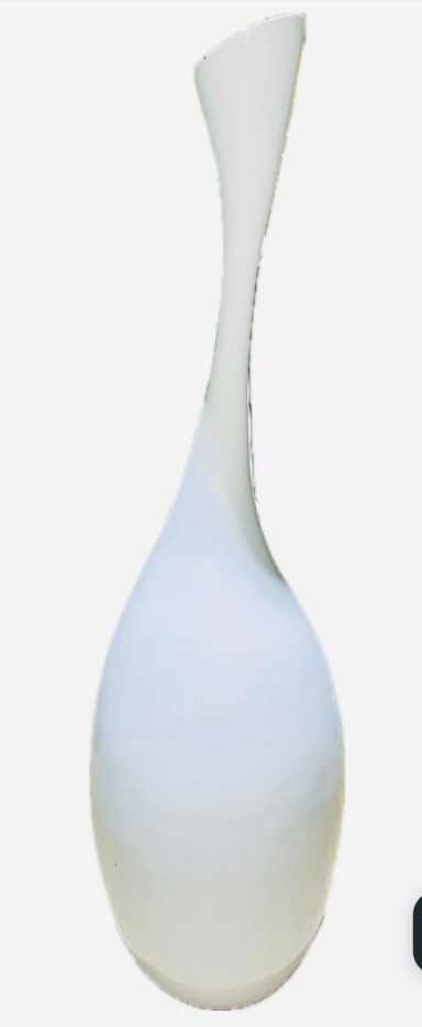Vase weiß 170 cm